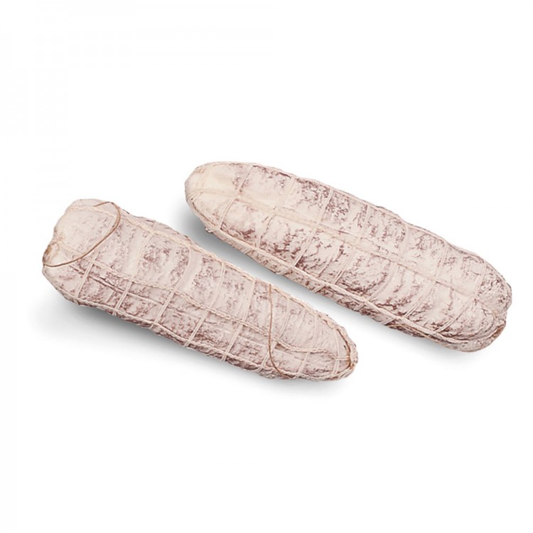Salame medio con rete bianco - 2 pezzi