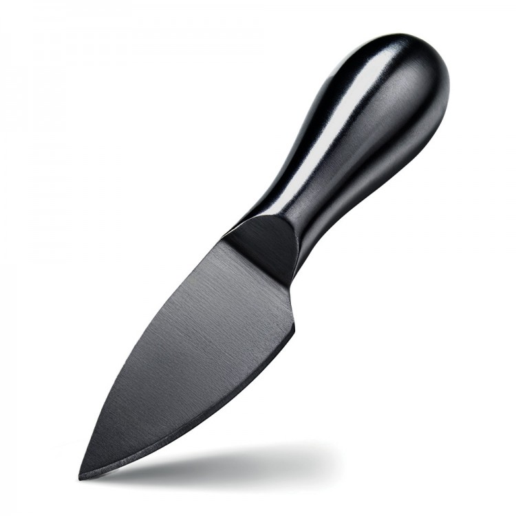 Coltellino in acciaio inox cm 7 - finitura NERA